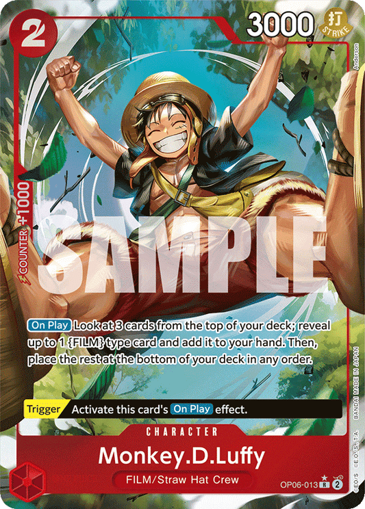 Monkey.D.Luffy - OP06-013 - Rare (Alt Art)