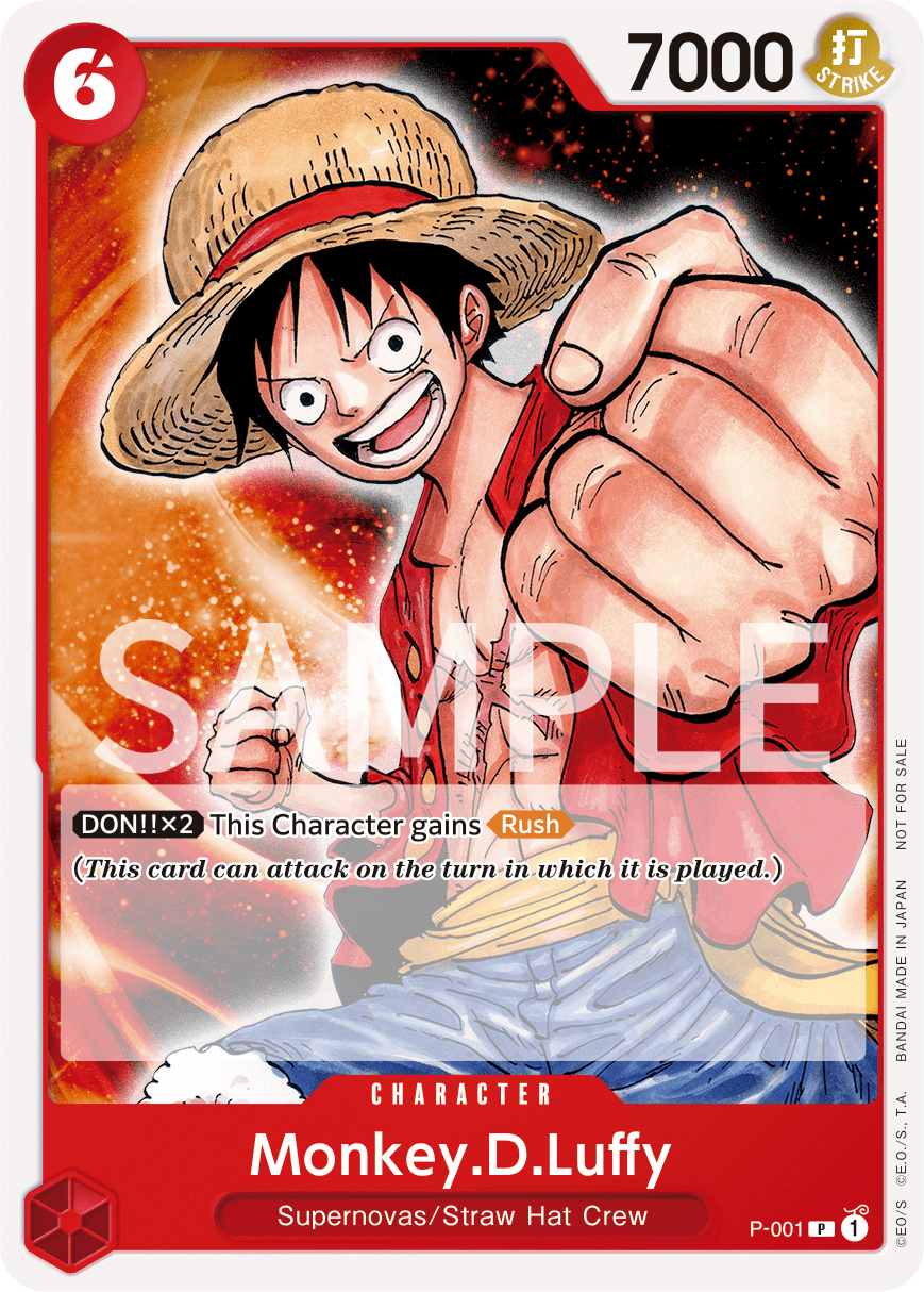 Monkey.D.Luffy - P-001 - Promo Pack 2022