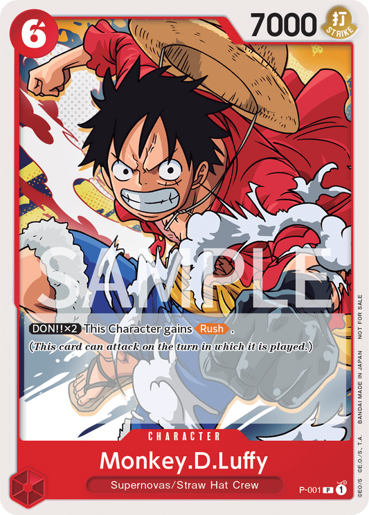 Monkey.D.Luffy - P-001 - SPR Participant
