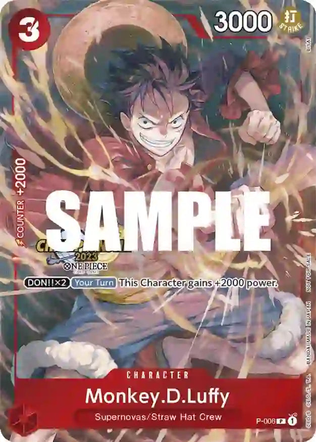 Monkey.D.Luffy - P-006 (CS 2023 Celebration Pack)