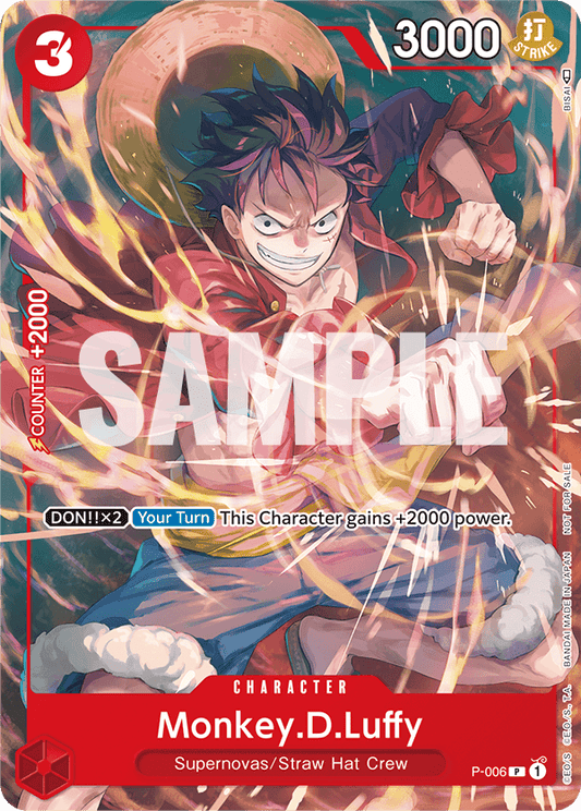 Monkey.D.Luffy - P-006 - Tournament Vol.1