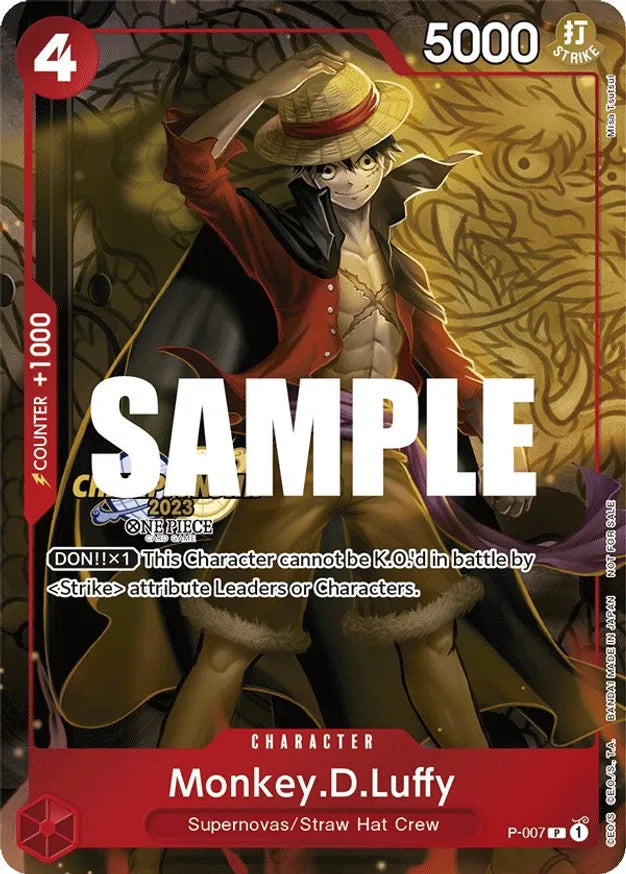 Monkey.D.Luffy - P-007 (CS 2023 Celebration Pack)