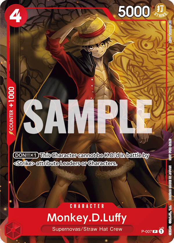 Monkey.D.Luffy - P-007 - Tournament Vol.1