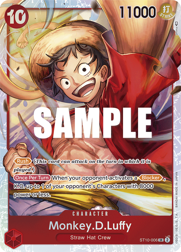 Monkey.D.Luffy - ST10-006 - Super Rare
