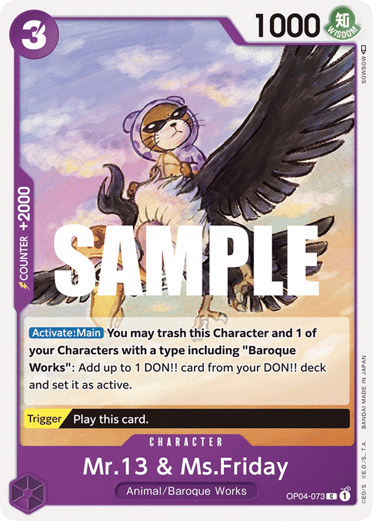 Mr. 13 & Ms. Friday - OP04-073 - Common