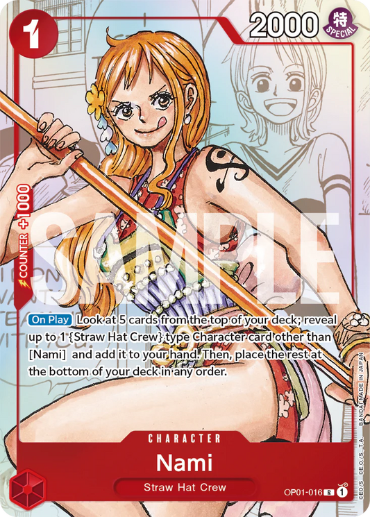 Nami - OP01-016 - 25th Anniversary Promo