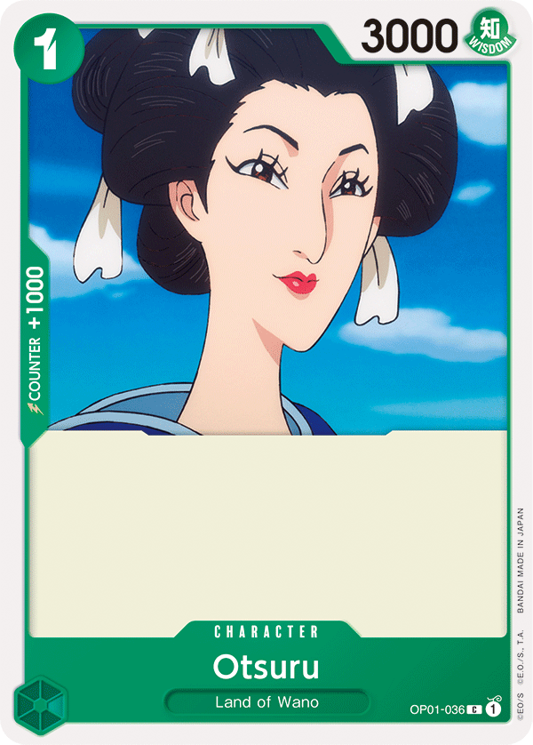 Otsuru - OP01-036 - Common-One Piece Singles