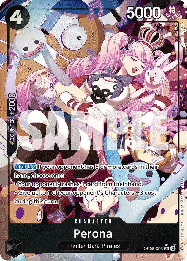 Perona - OP06-093 - Super Rare (Alt Art)