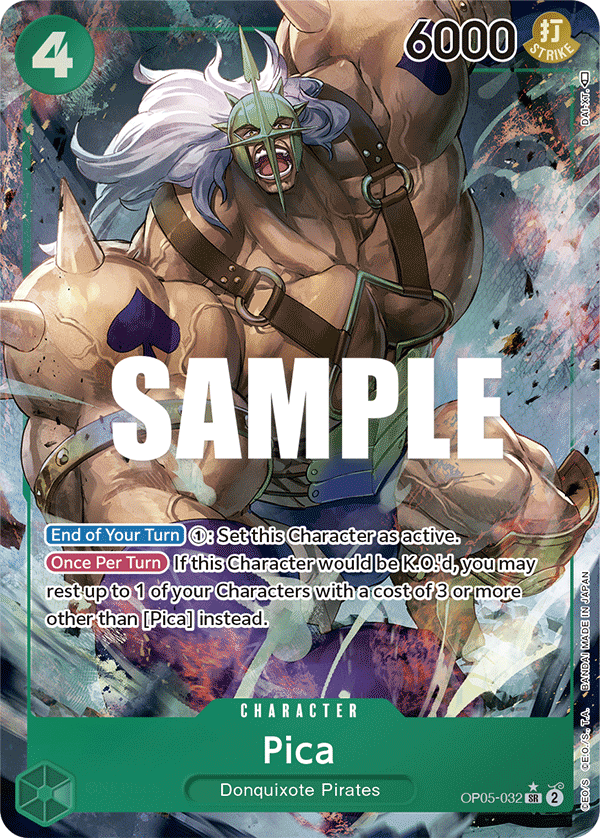 Pica - OP05-032 - Super Rare (Alt Art)