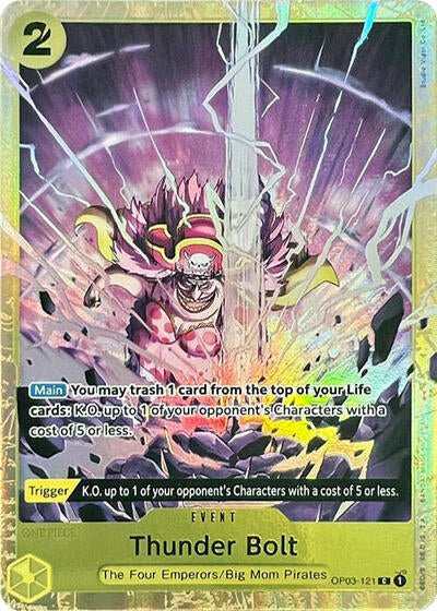Thunder Bolt - OP03-121 - Best Selection Vol. 1
