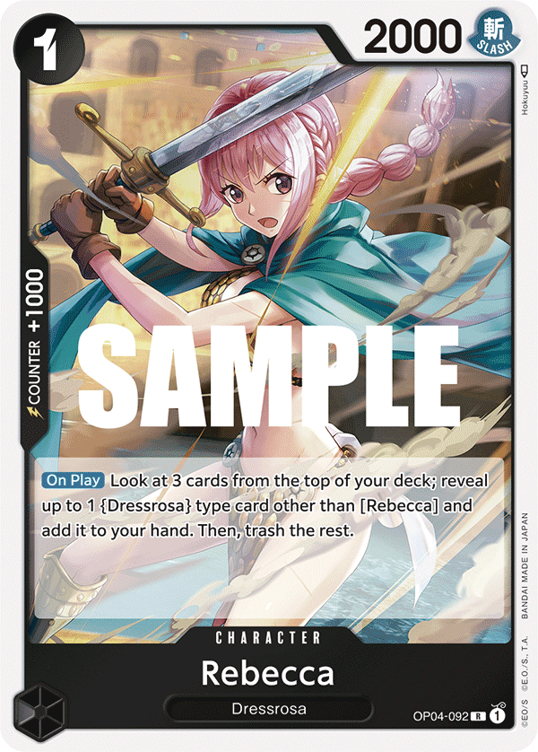 Rebecca - OP04-092 - Rare