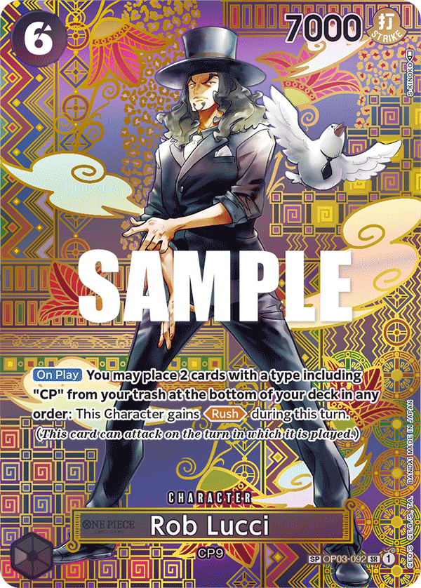 Rob Lucci - OP03-092 - OP05 Special Parallel