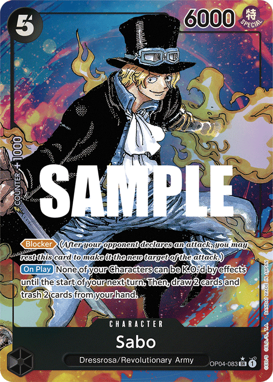 Sabo - OP04-083 - Super Rare (Alt Art)