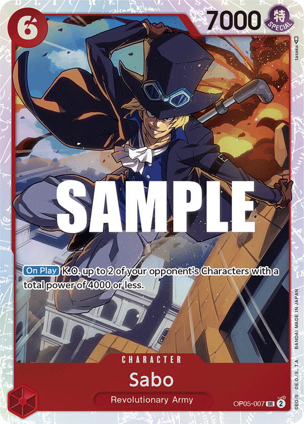 Sabo - OP05-007 - Super Rare
