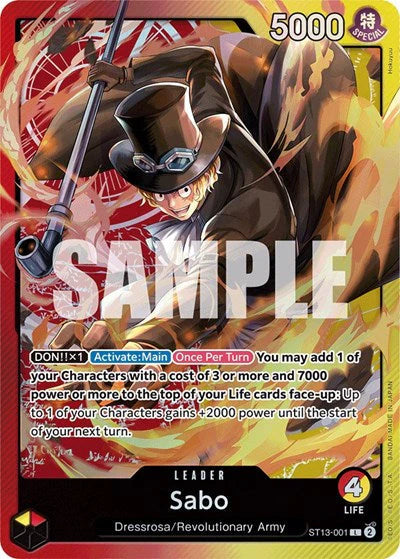 Sabo - ST13-001 - Leader