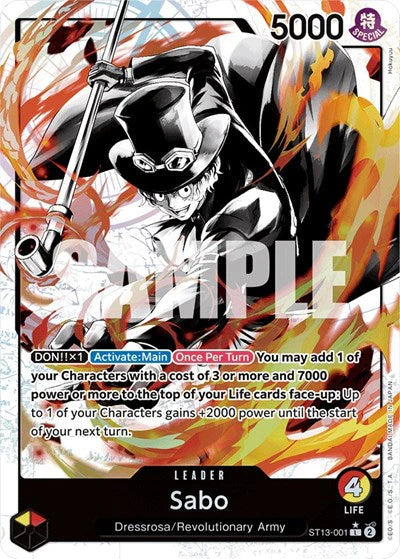 Sabo - ST13-001 - Leader (Parallel)