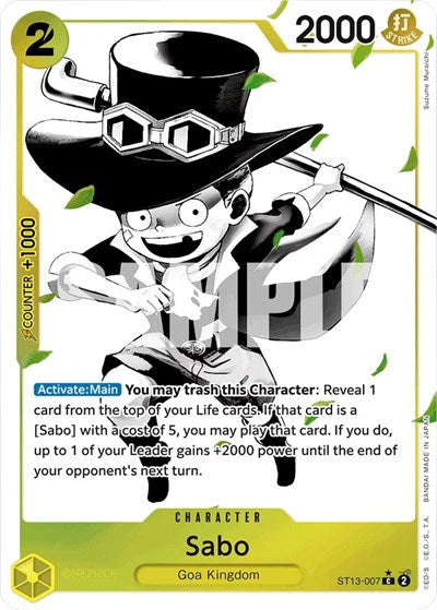 Sabo - ST13-007 - Common (Parallel)