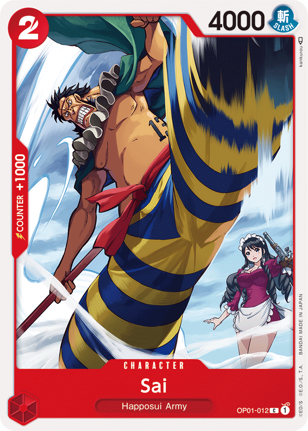 Sai - OP01-012 - Common-One Piece Singles