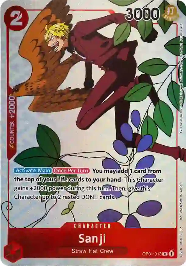Sanji - OP01-013 - Alternate Art (Gift Collection 2023)