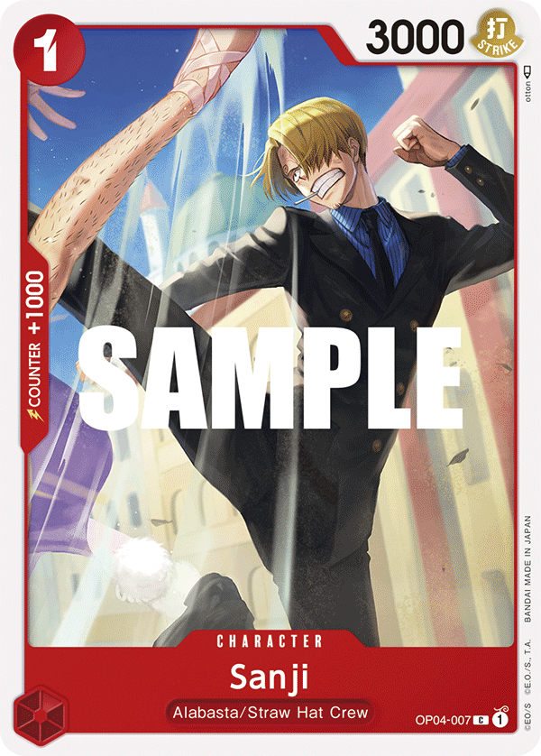 Sanji - OP04-007 - Common