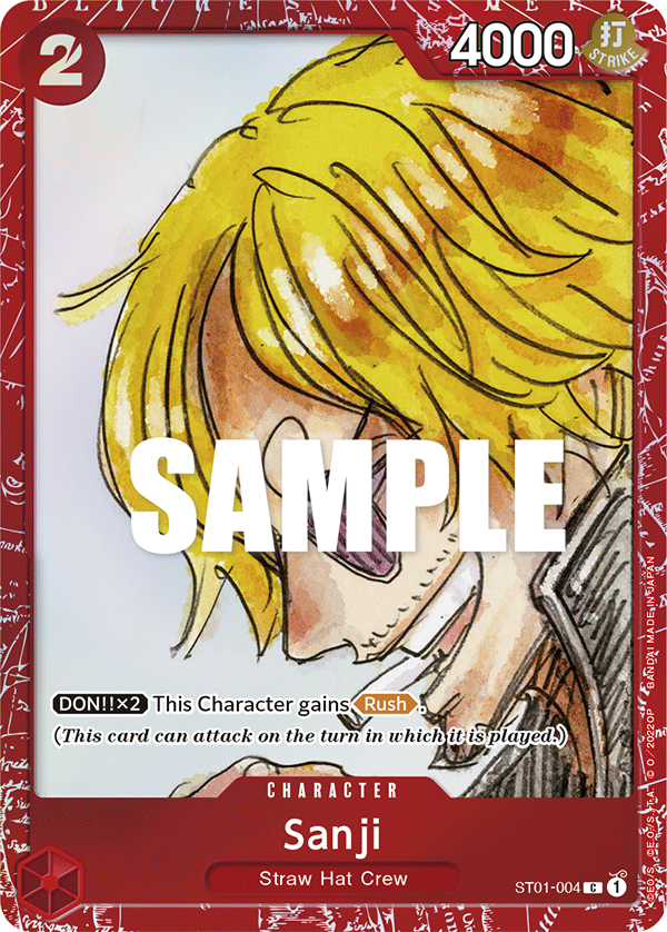 Sanji - ST01-004 - Common (Film Red Edition)