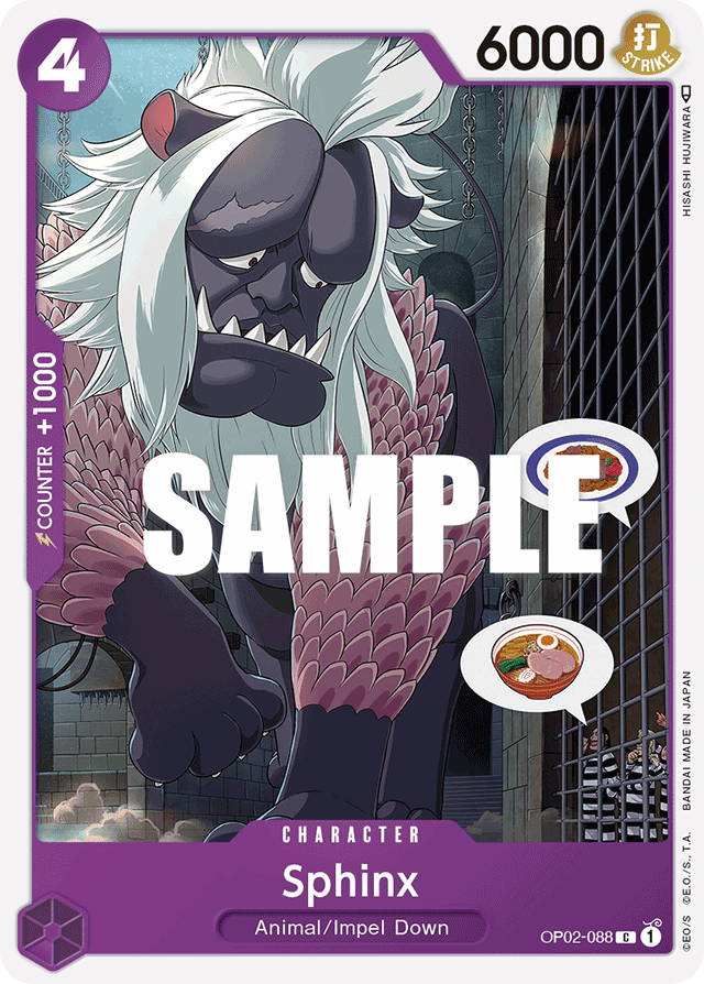 Sphinx - OP02-088 - Common-One Piece Singles