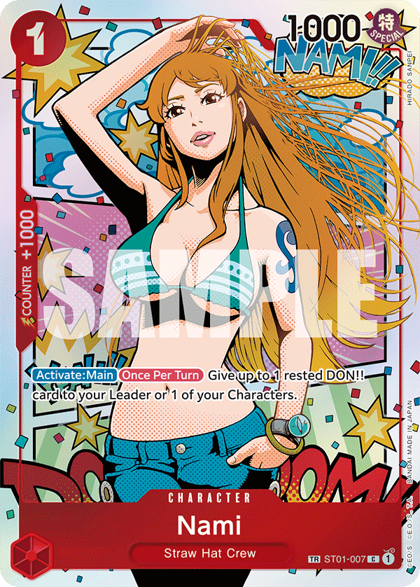 ST01-007 - Nami - Treasure Rare