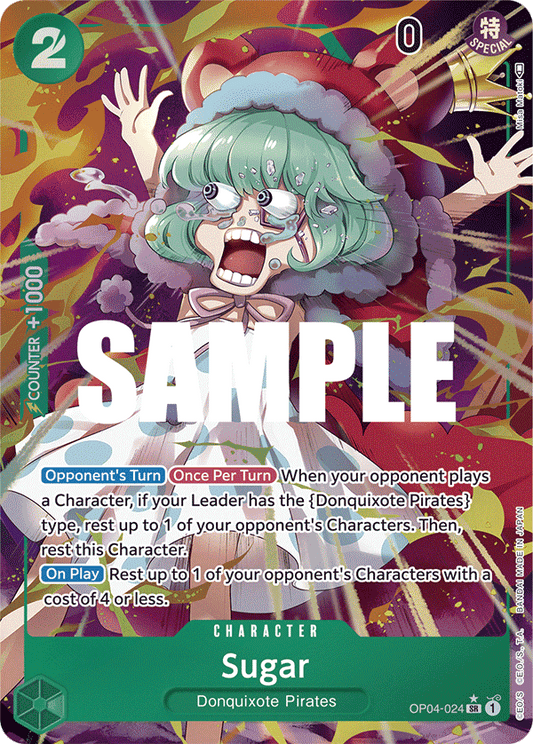 Sugar - OP04-024 - Super Rare (Alt Art)
