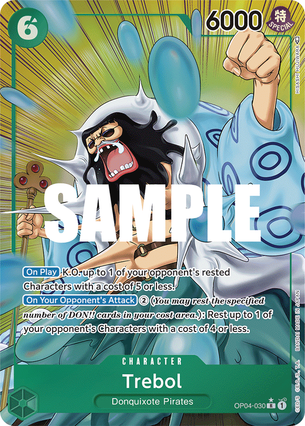 Trebol - OP04-030 - Rare (Alt Art)
