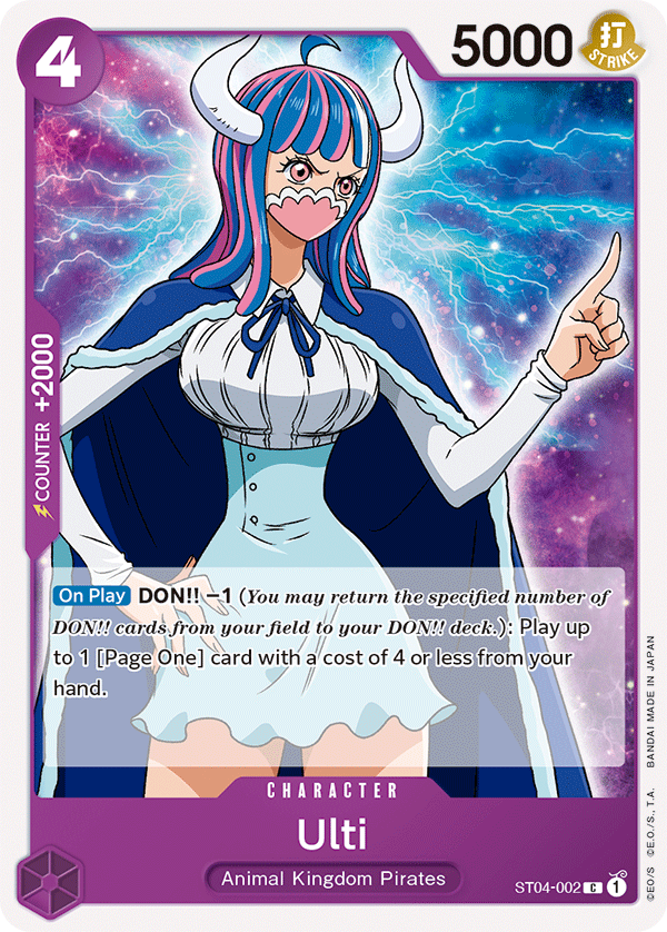 Ulti - ST04-002 - Common-One Piece Singles