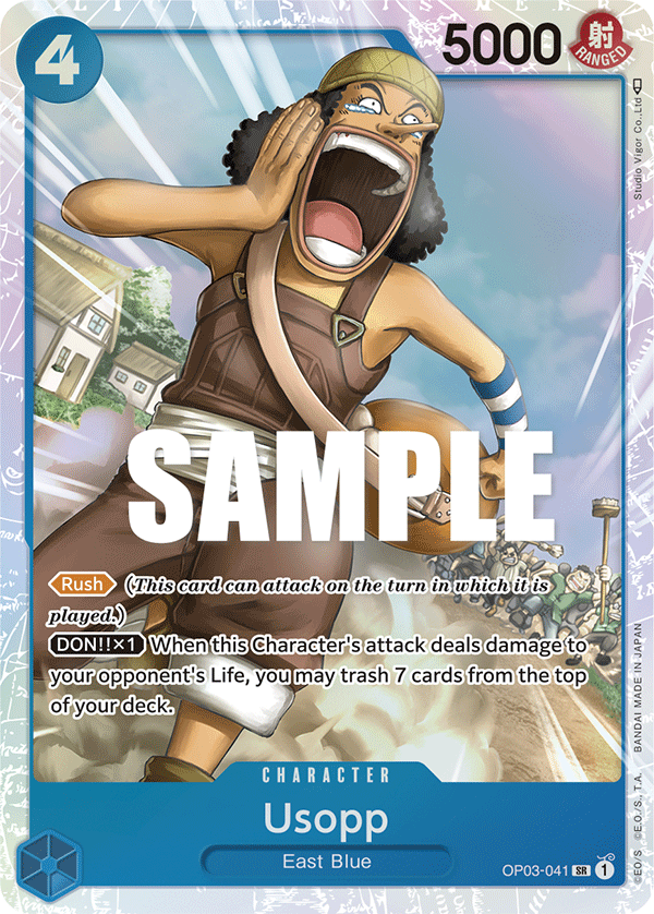 Usopp - OP03-041 - Super Rare-One Piece Singles