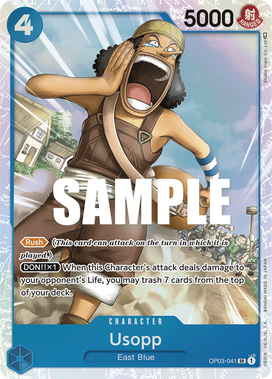 Usopp - OP03-041 - Super Rare-One Piece Singles