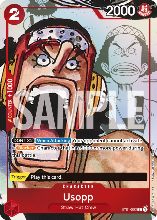 Usopp - ST01-002 - 25th Anniversary Promo