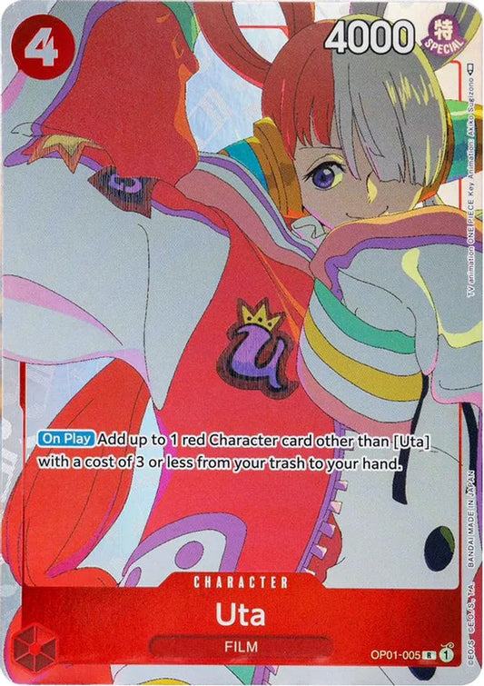 Uta - OP01-005 - Alternate Art (Gift Collection 2023)