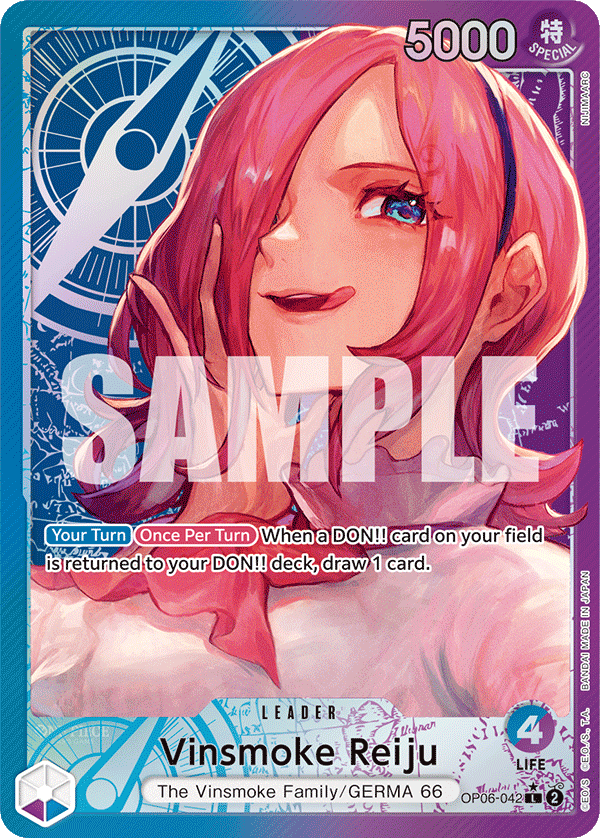 Vinsmoke Reiju - OP06-042 - Leader (Alt Art)