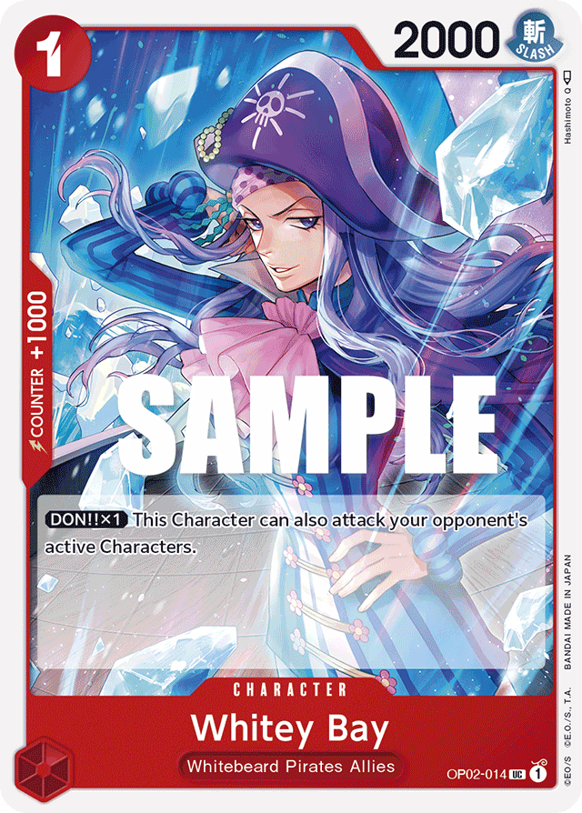 Whitey Bay - OP02-014 - Uncommon-One Piece Singles