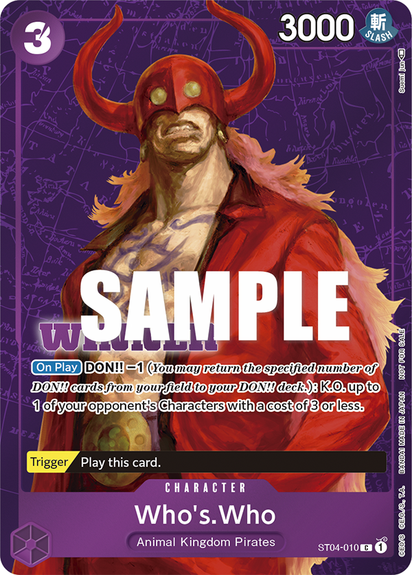Who's.Who - ST04-010 - Promo Winner