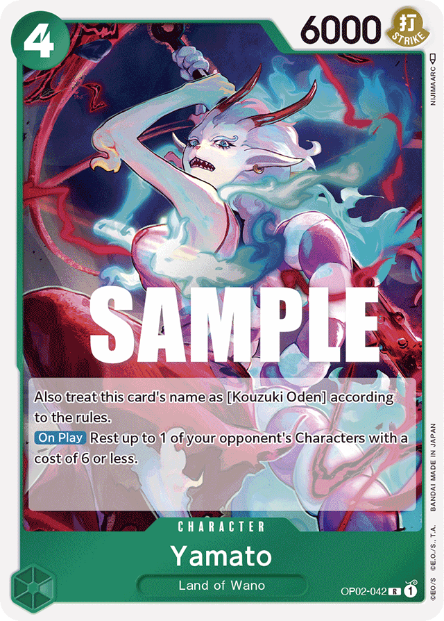 Yamato - OP02-042 - Rare-One Piece Singles