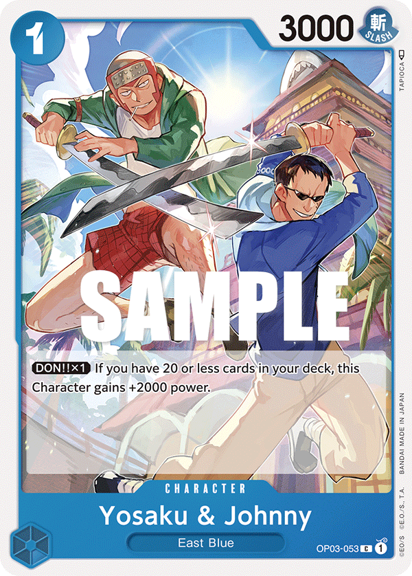 Yosaku & Johnny - OP03-053 - Common-One Piece Singles