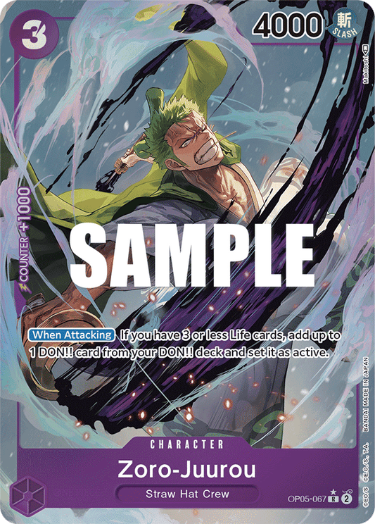 Zoro-Juurou - OP05-067 - Rare (Alt Art)