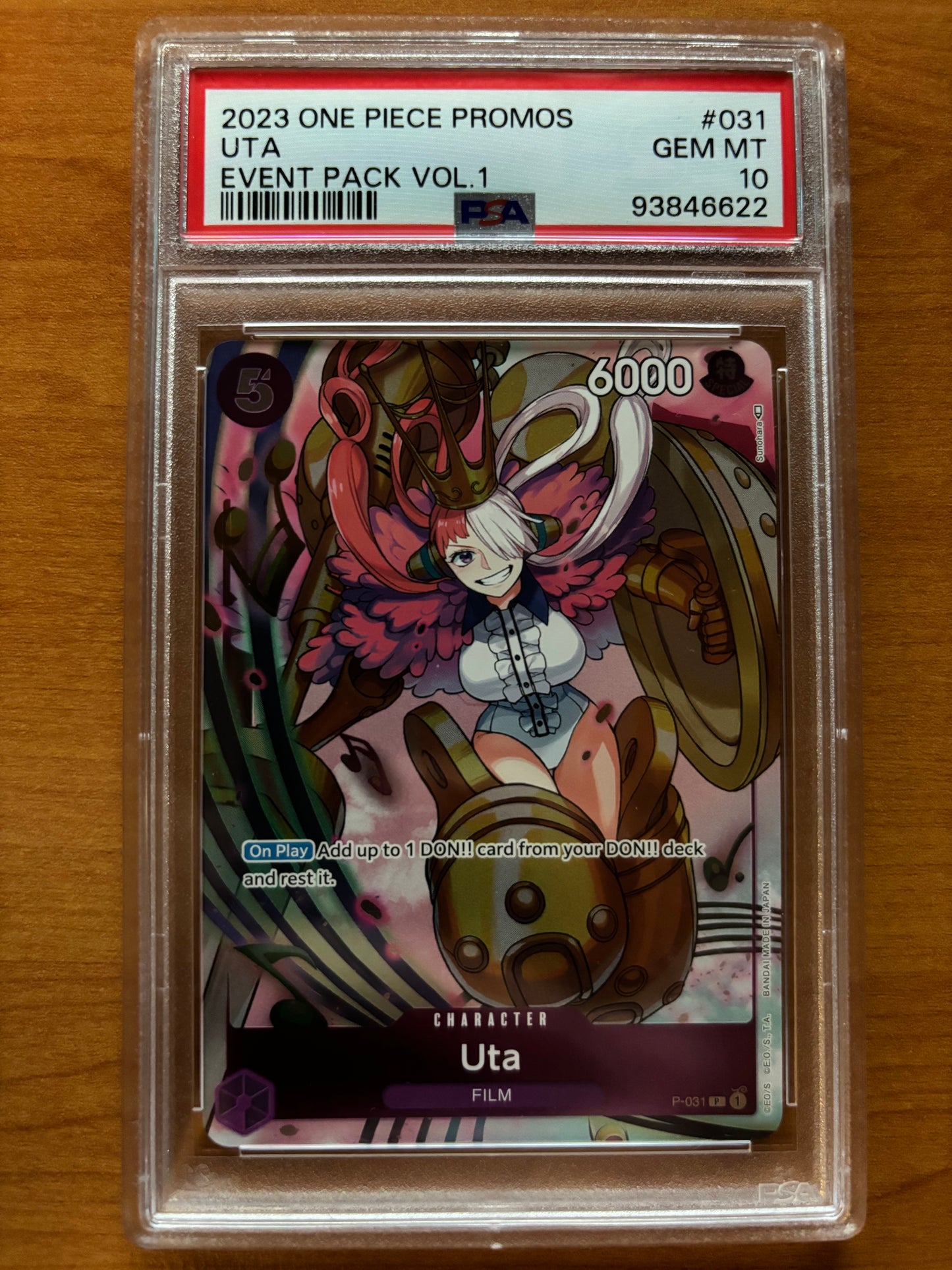 [PSA 10] Uta Event Promo