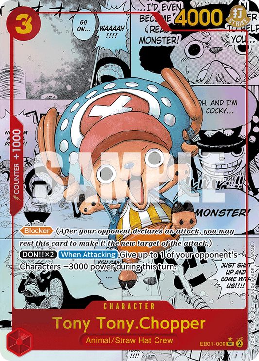 EB01-006 - Tony Tony.Chopper - Super Rare (Manga)