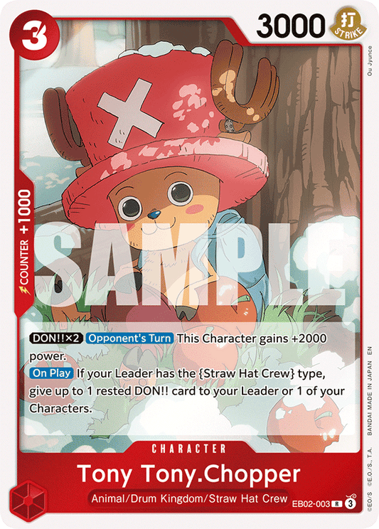 EB02-003 - Tony Tony.Chopper - Rare