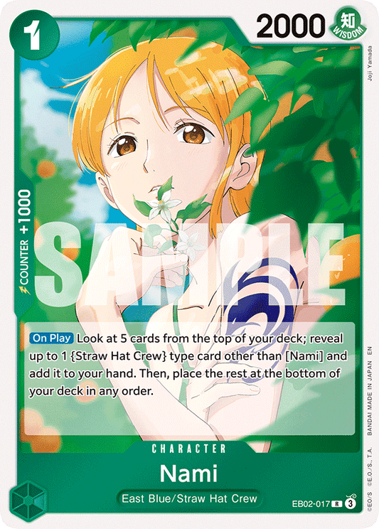 EB02-017 - Nami - Rare