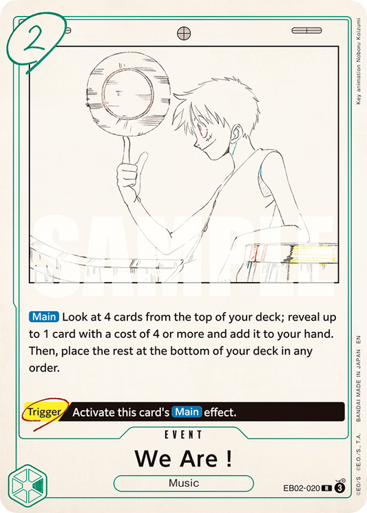 EB02-020 - We Are! - Rare