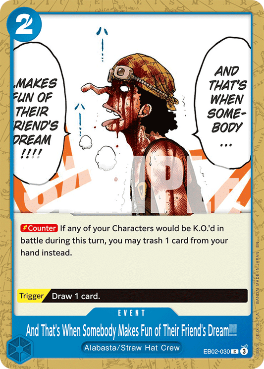 EB02-030 - And That's When Somebody Makes Fun of Their Friend's Dream!!!! - Common