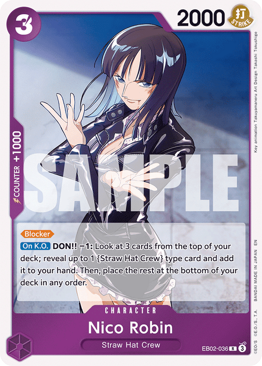 EB02-036 - Nico Robin - Rare