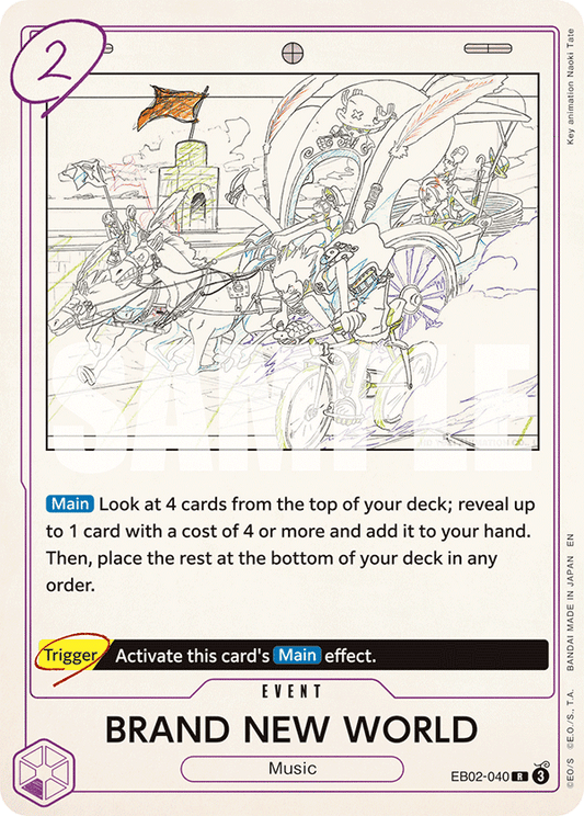 EB02-040 - BRAND NEW WORLD - Rare