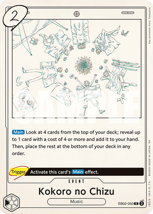 EB02-050 - Kokoro no Chizu - Rare