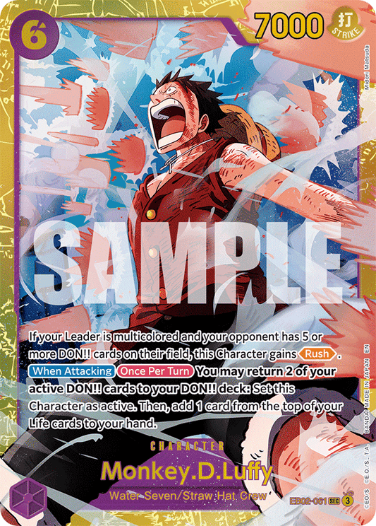 EB02-061 - Monkey.D.Luffy - Secret Rare